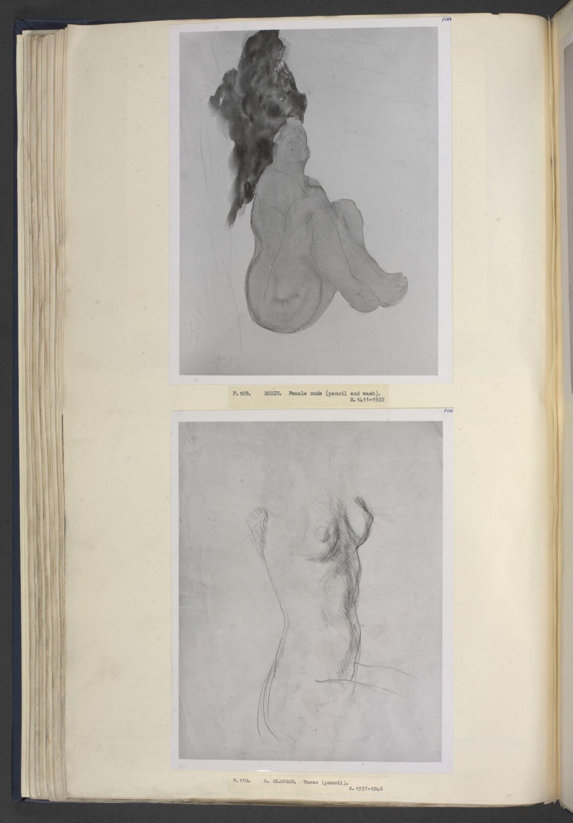 Drawing, George Clausen, ca.1914