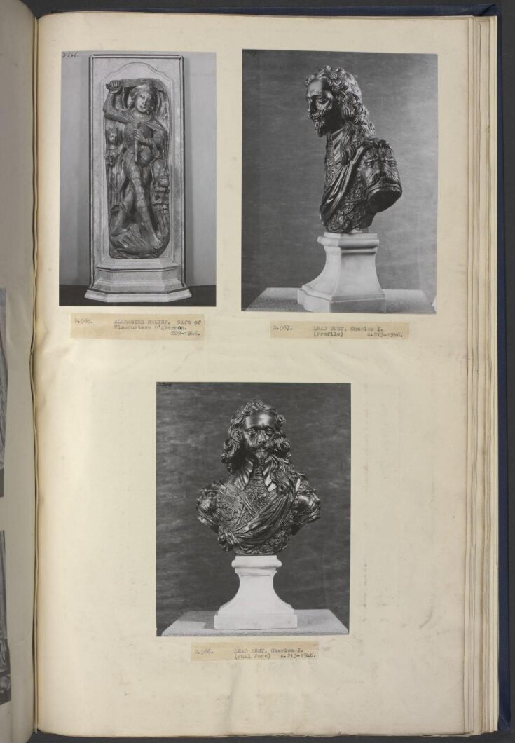Bust of King Charles I top image