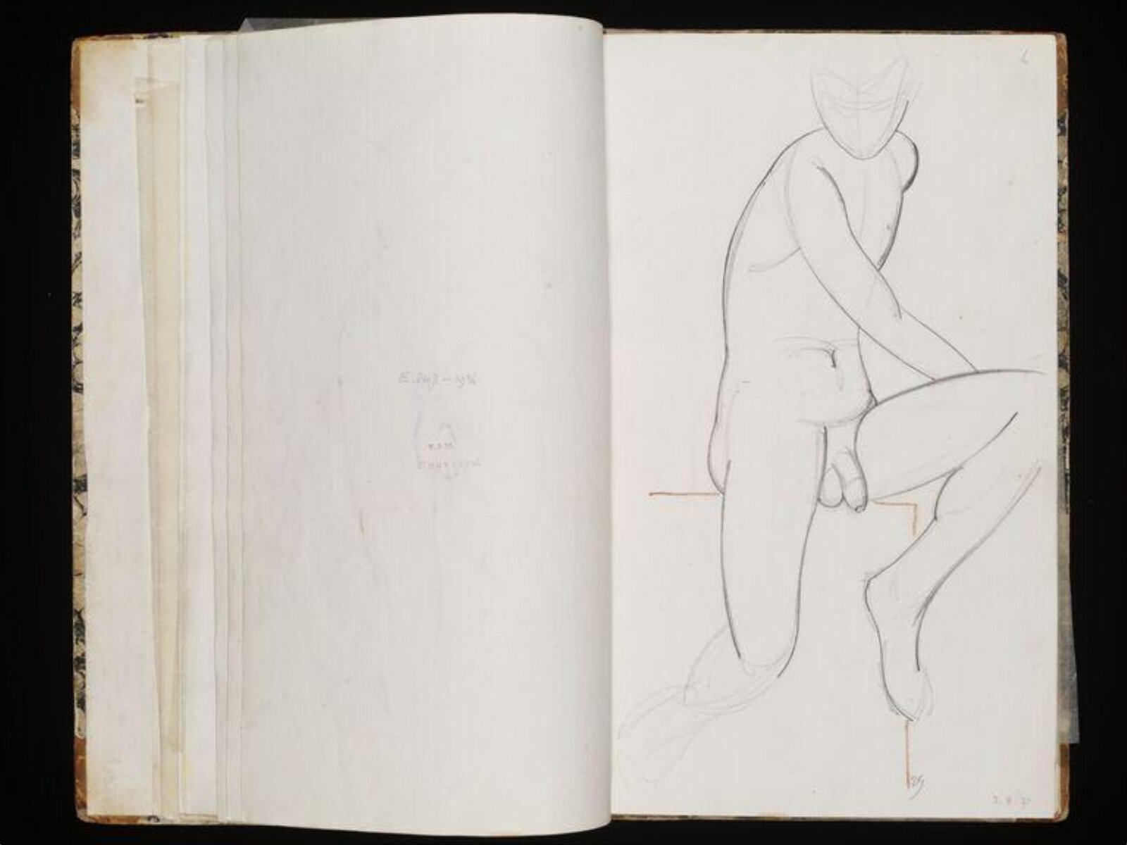 39. Life Studies Eric Gill, Eric Gill, 1927