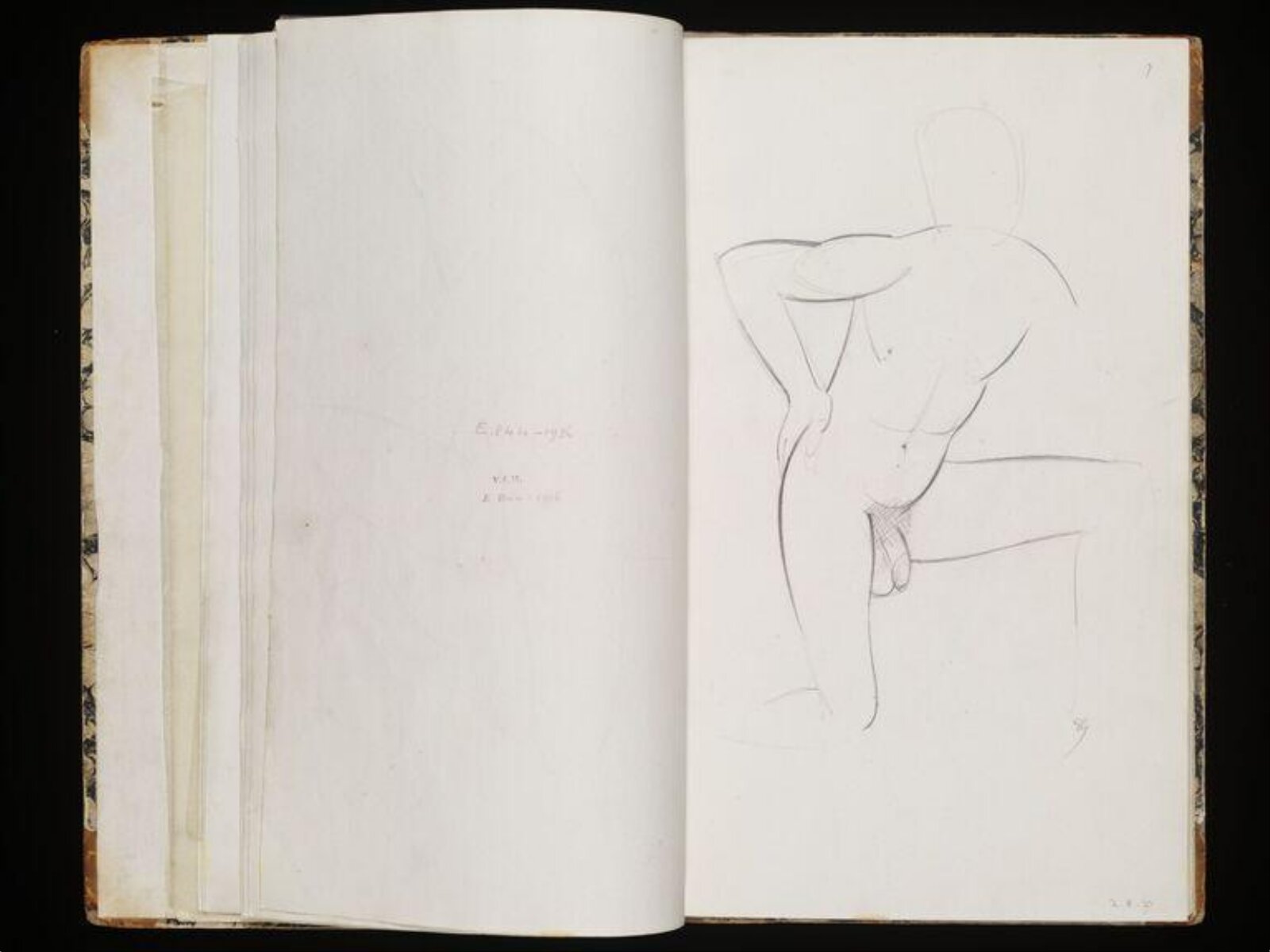 39. Life Studies Eric Gill, Eric Gill, 1927