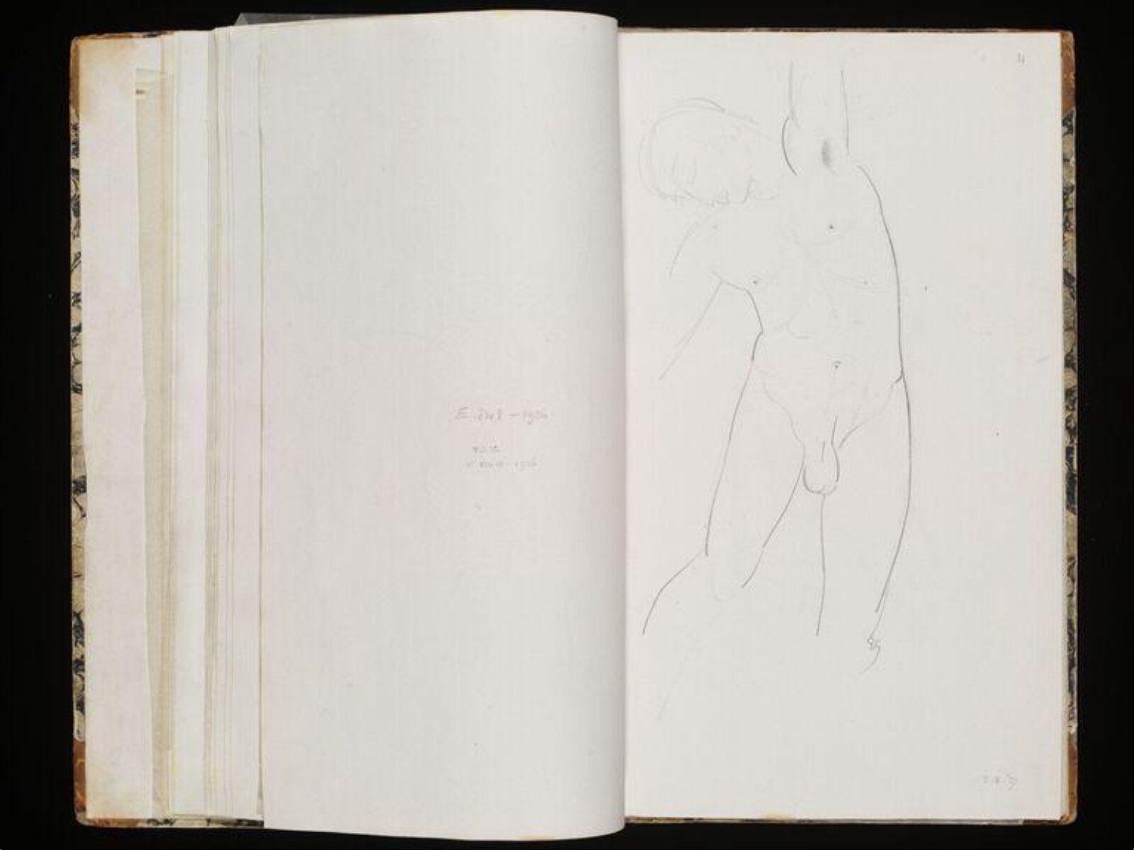39. Life Studies Eric Gill, Eric Gill, 1927