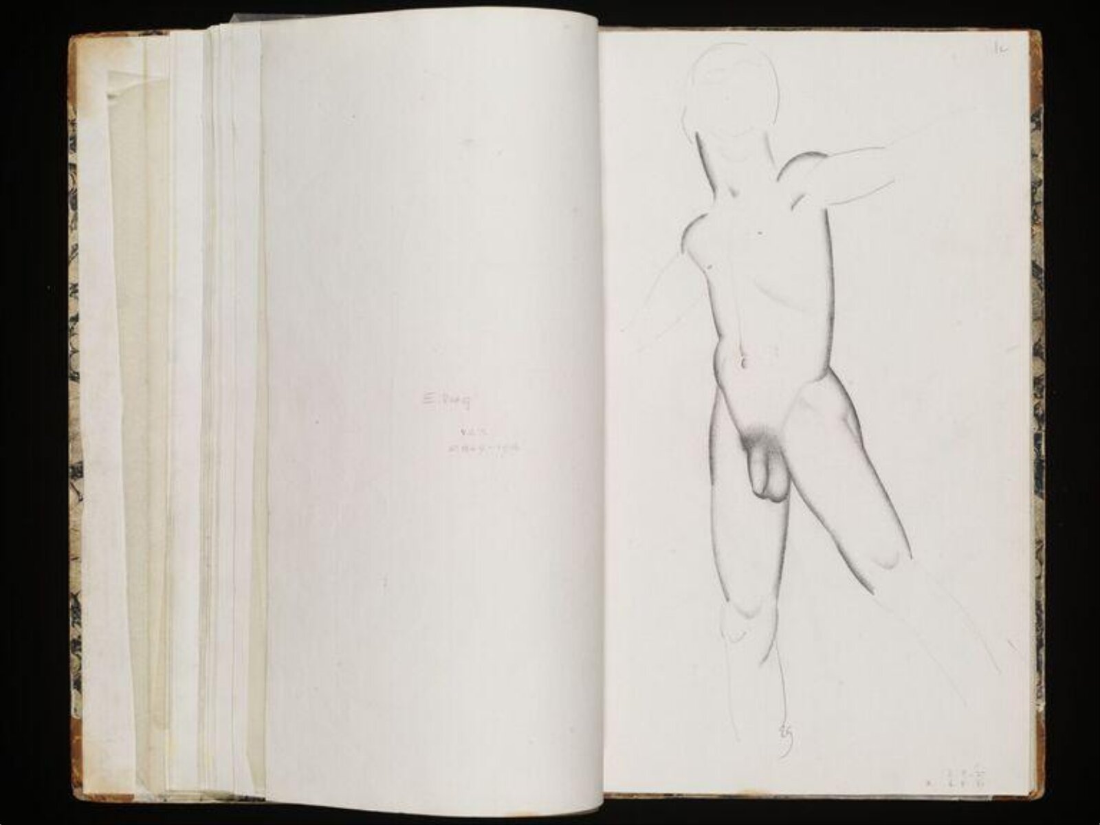 39. Life Studies Eric Gill, Eric Gill, 1927