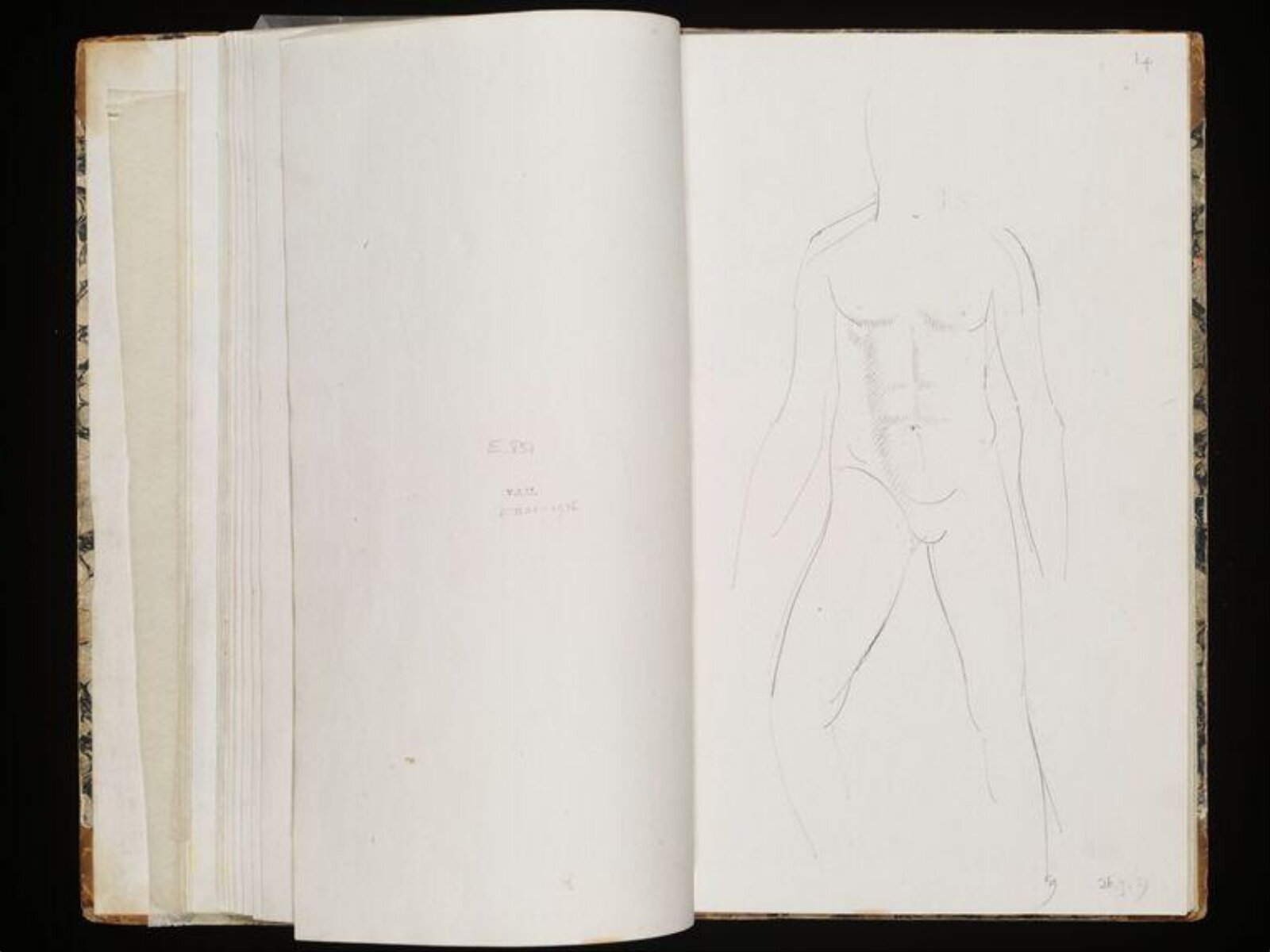 39. Life Studies Eric Gill, Эрик Гилл, 1927