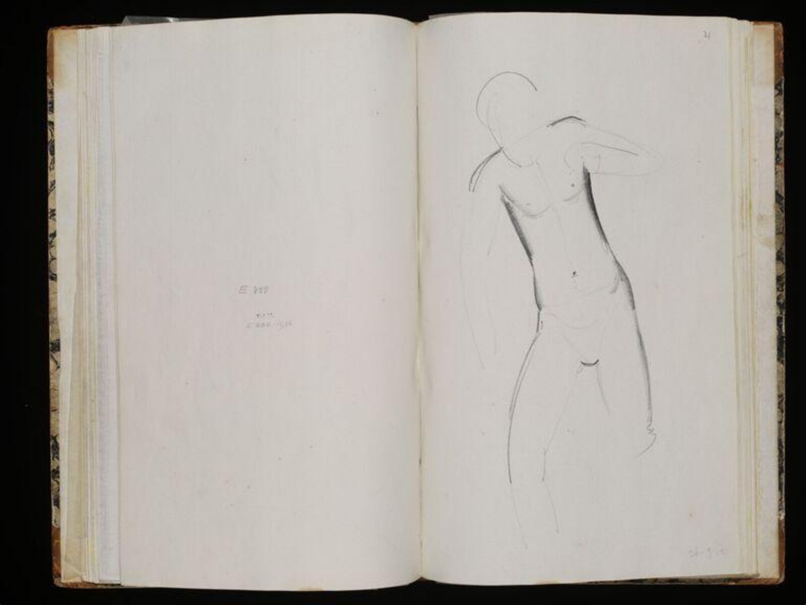 39. Life Studies Eric Gill, Eric Gill, 1927