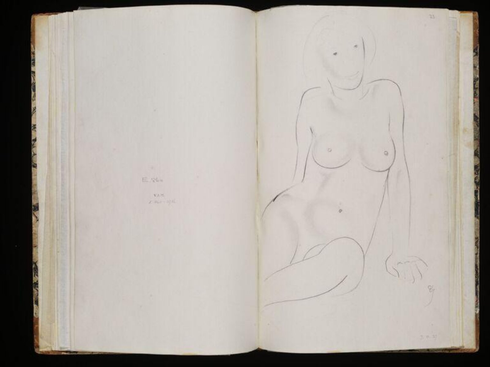 39. Life Studies Eric Gill, Eric Gill, 1927
