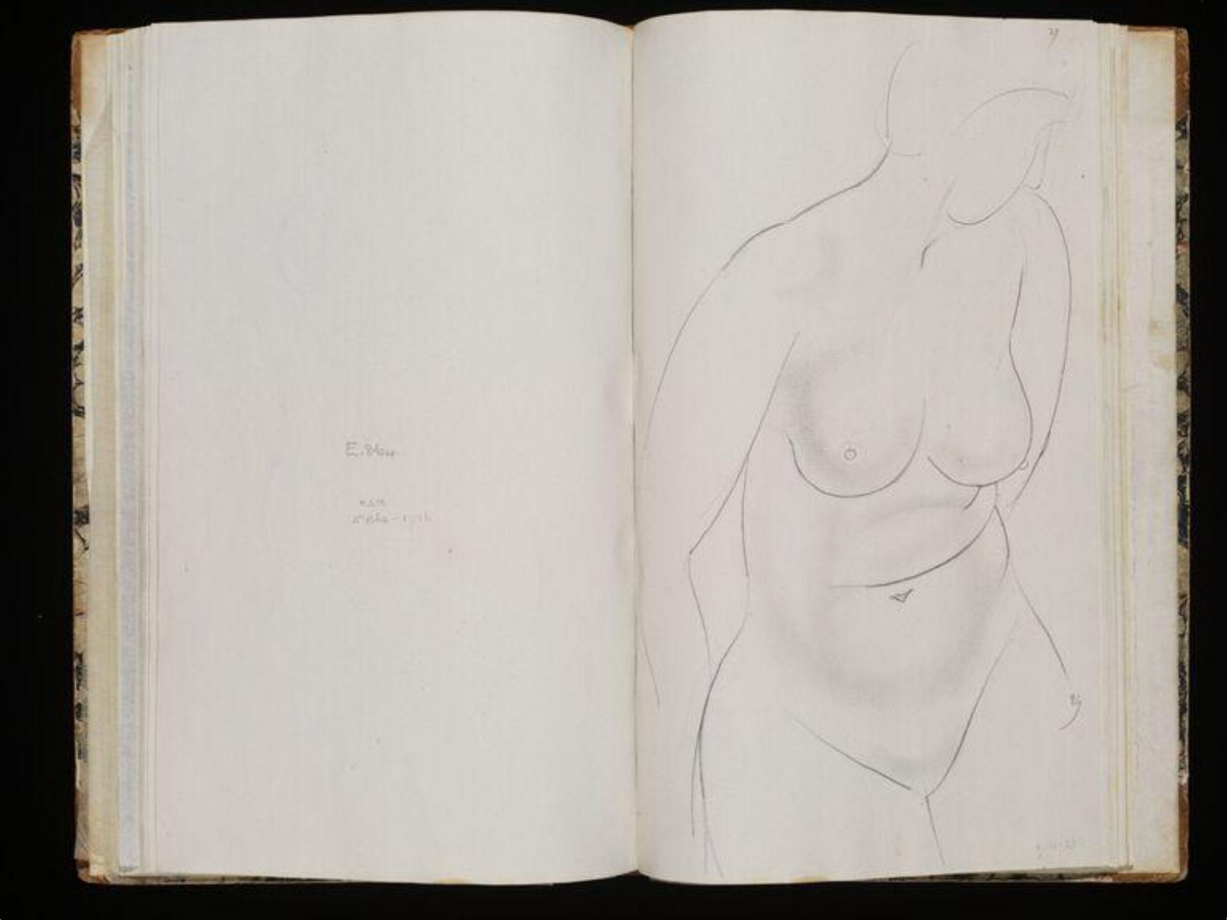 39. Life Studies Eric Gill, Eric Gill, 1927