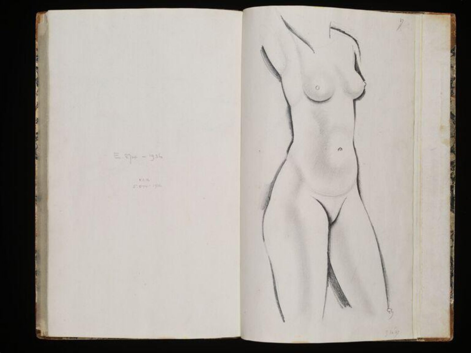 39. Life Studies Eric Gill, Eric Gill, 1927