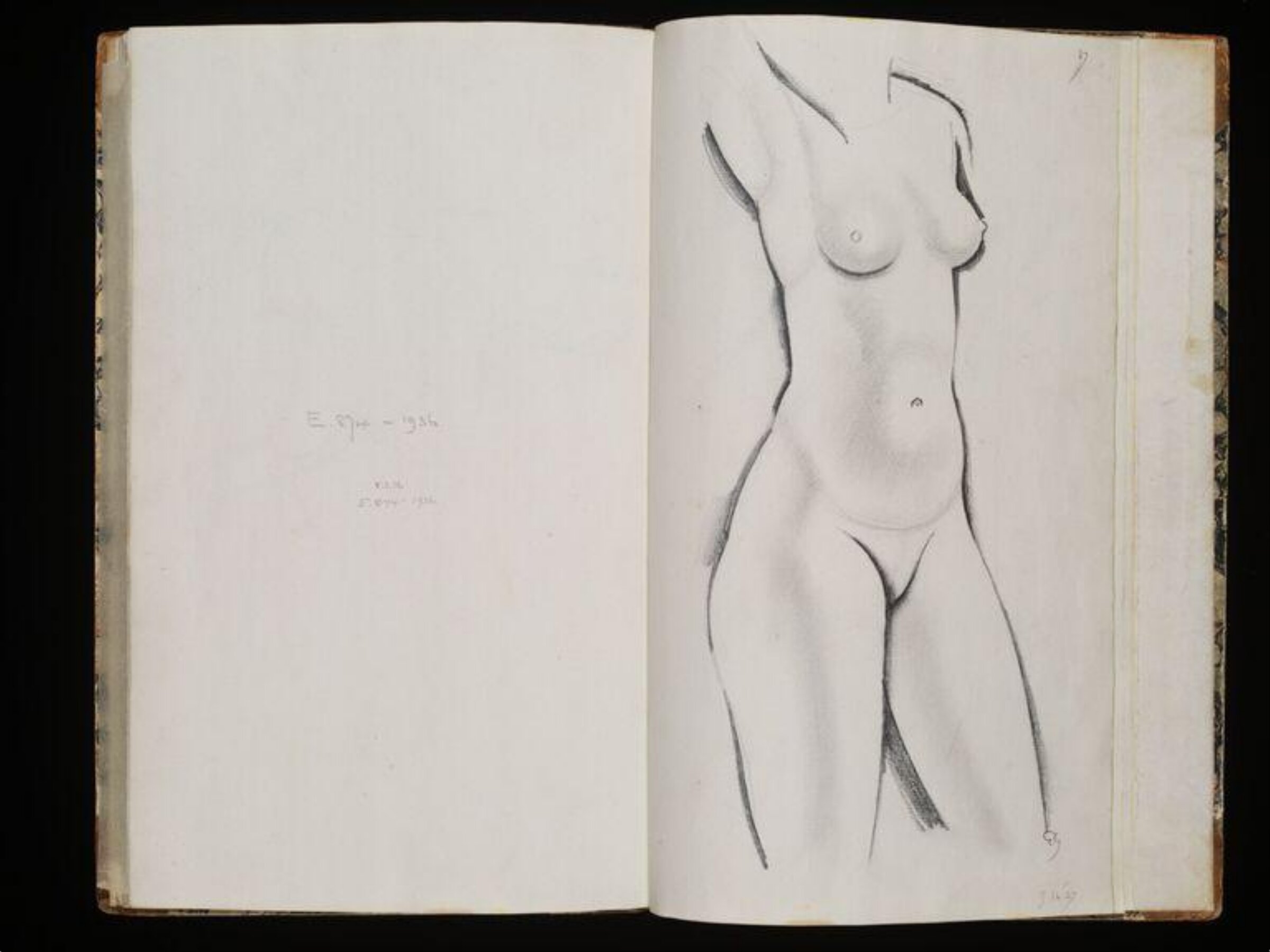 39. Life Studies Eric Gill, Eric Gill, 1927