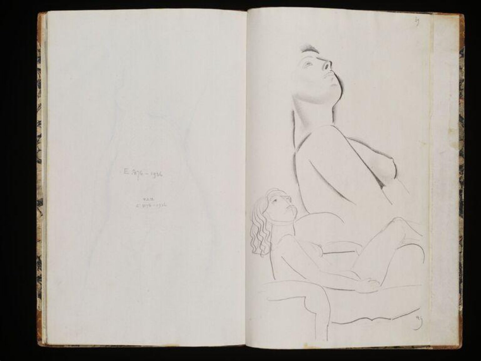 39. Life Studies Eric Gill, Эрик Гилл, 1927