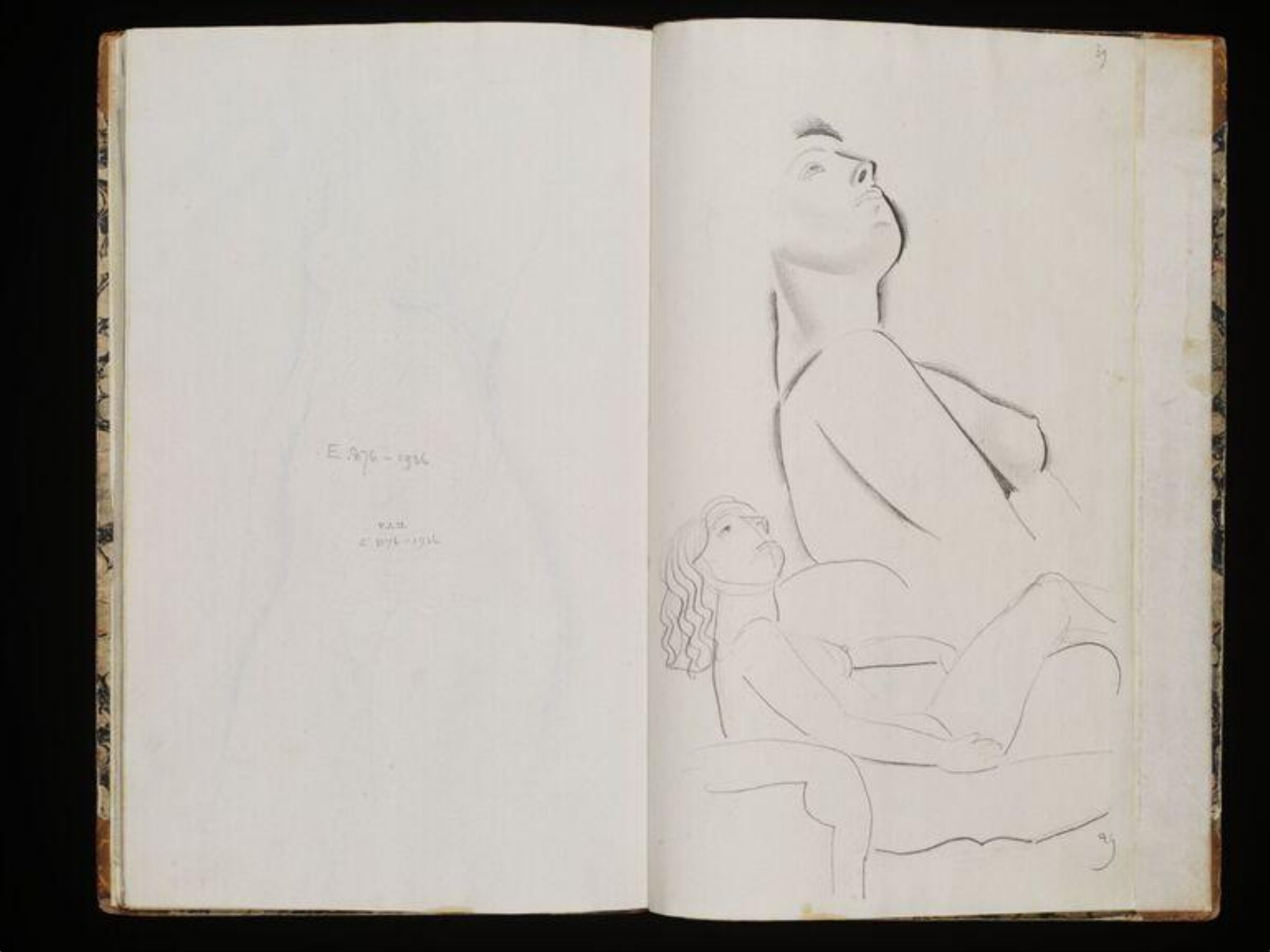 39. Life Studies Eric Gill, Eric Gill, 1927
