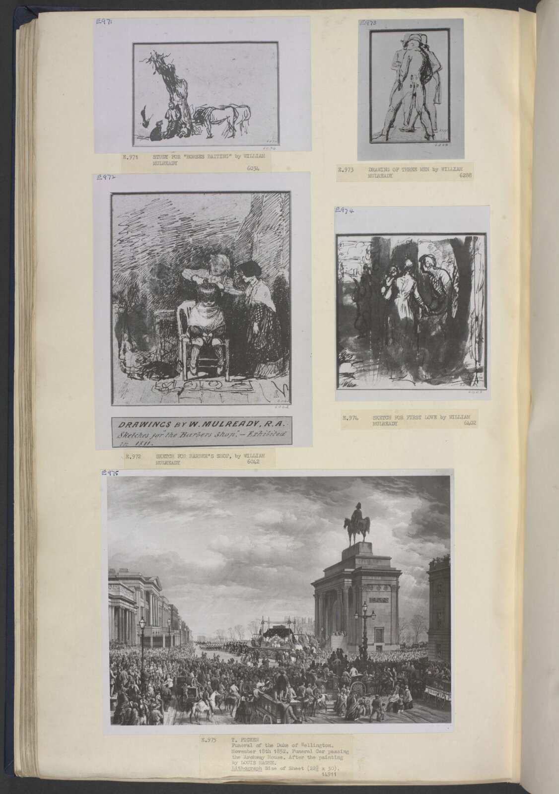 Drawing, William Mulready