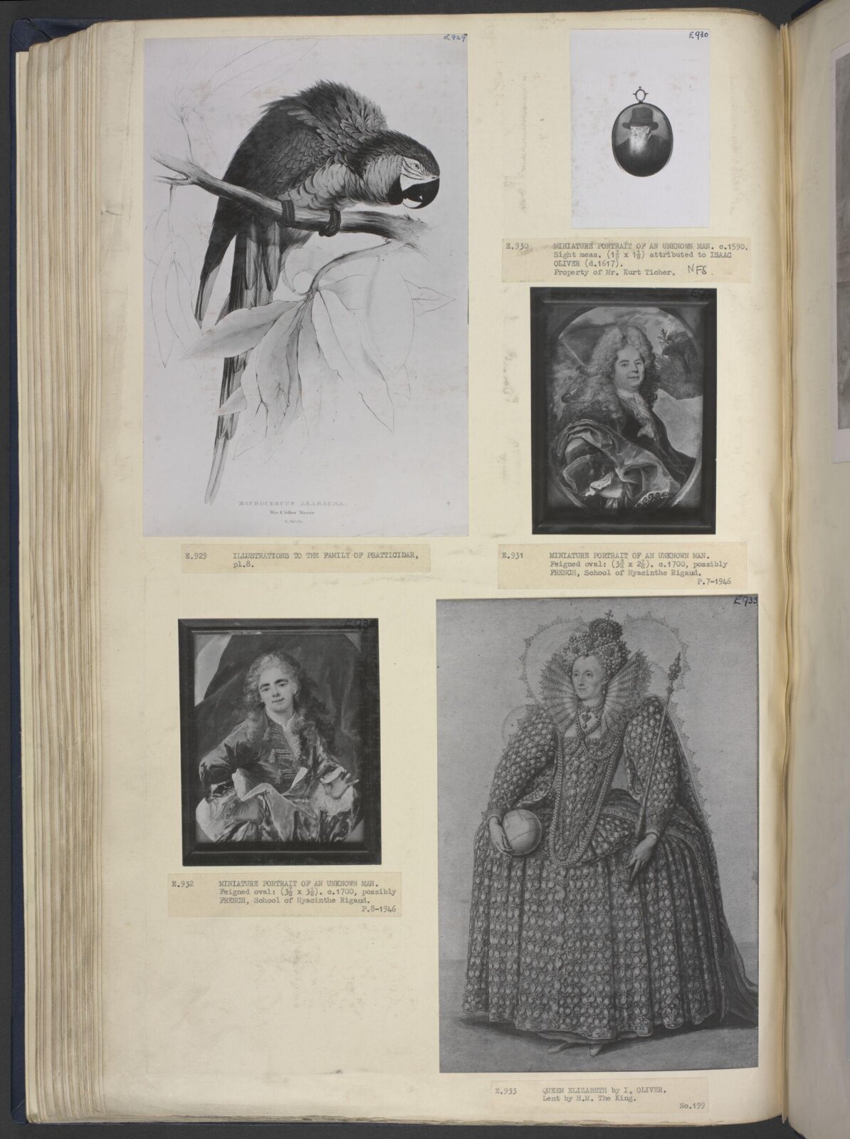 Portrait miniature, ca.1700