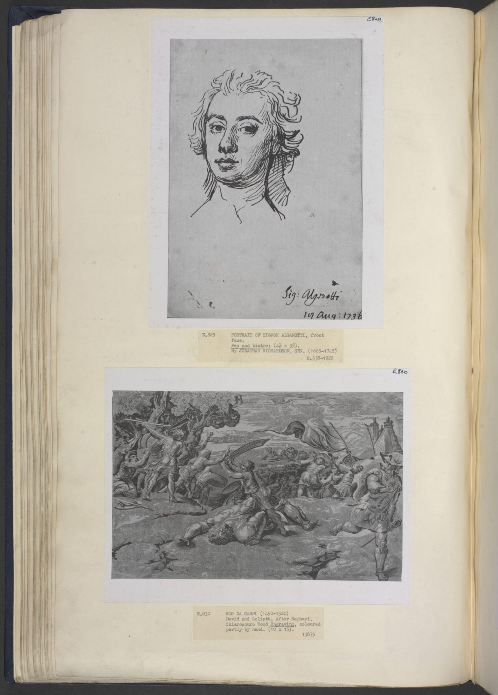 Portrait of Francesco Algarotti, Jonathan Richardson, 1736
