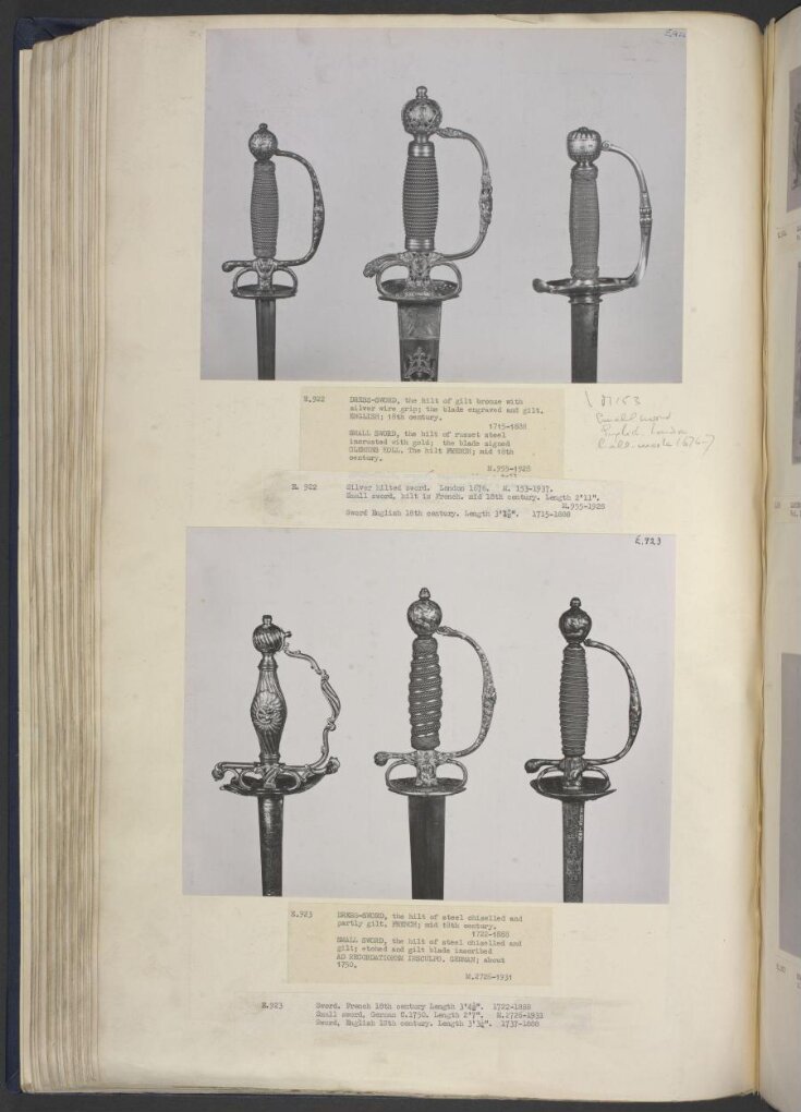 Small Sword top image