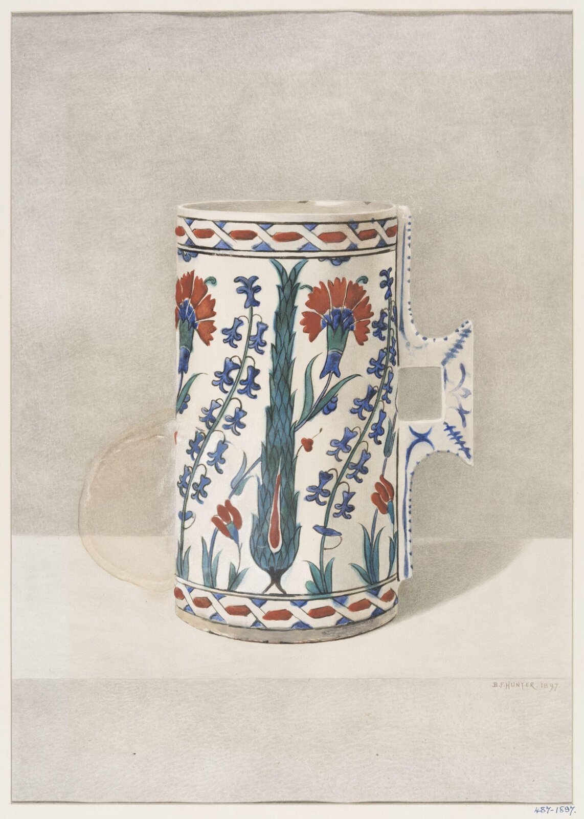Drawing, Blanche F. Hunter, 1897