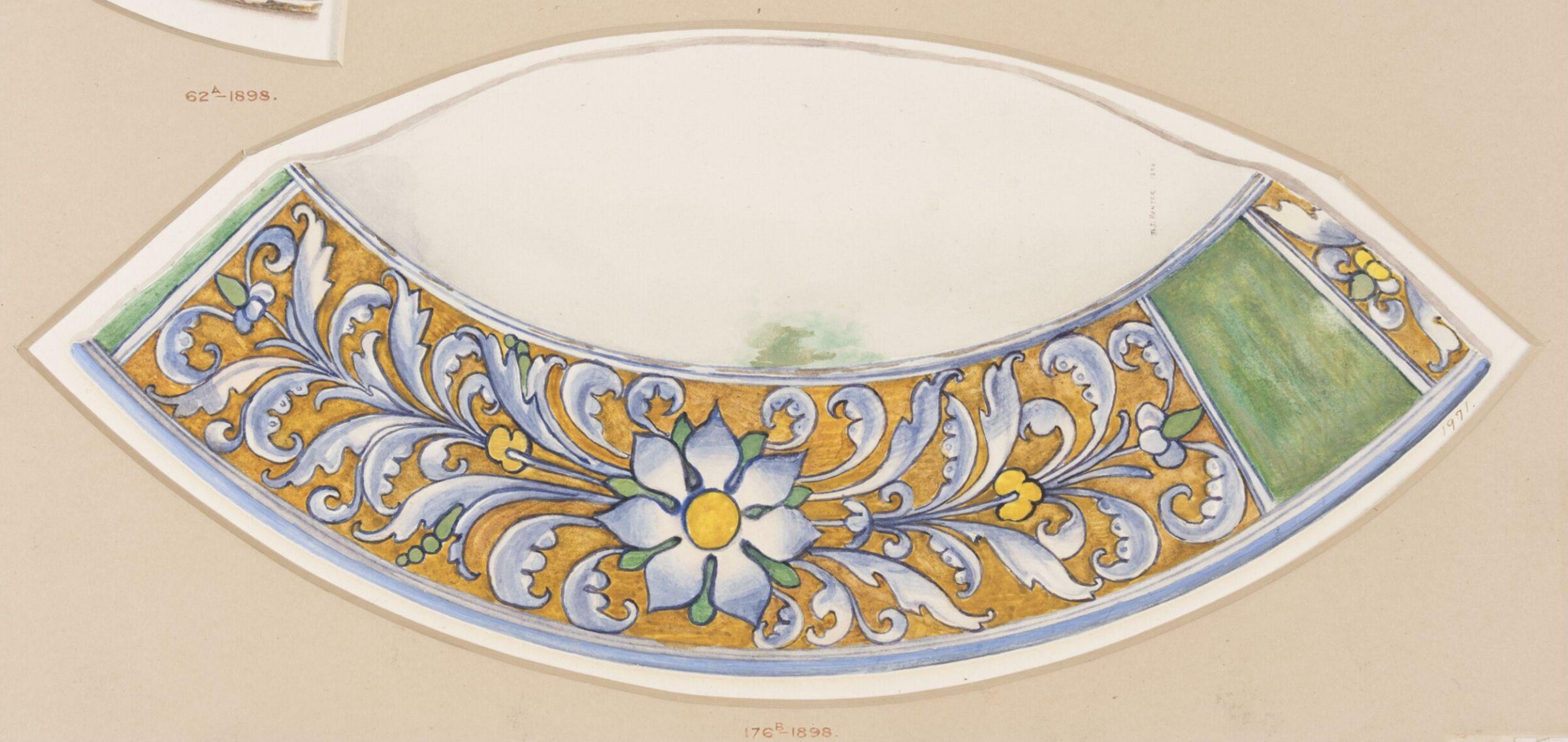 Drawing, Blanche F. Hunter, 1898