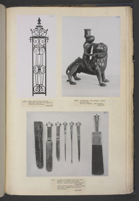 Railing — ca. 1700-1720