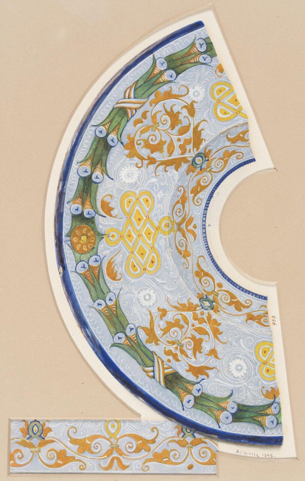 Drawing, Blanche F. Hunter, 1898