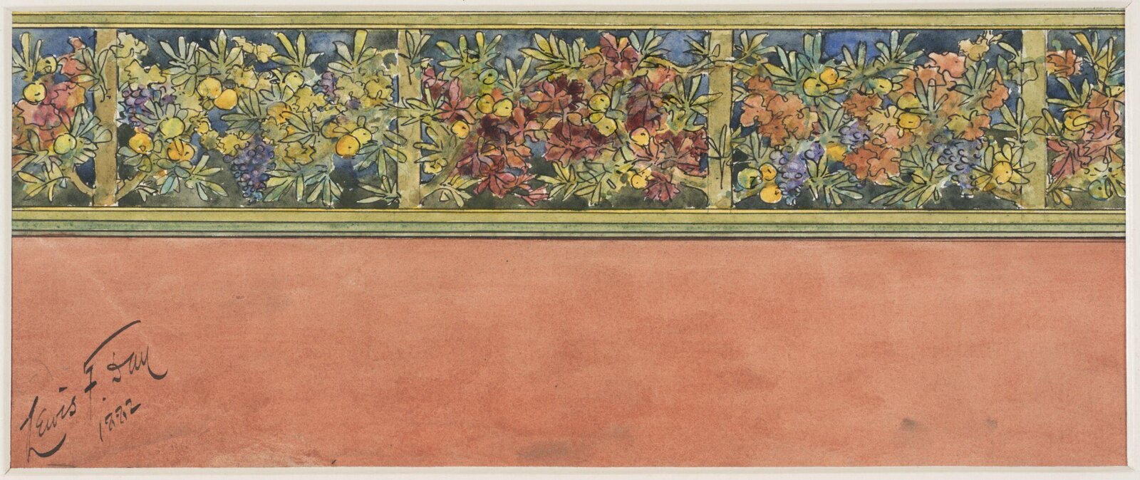 Drawing, Lewis Foreman Day, 1882