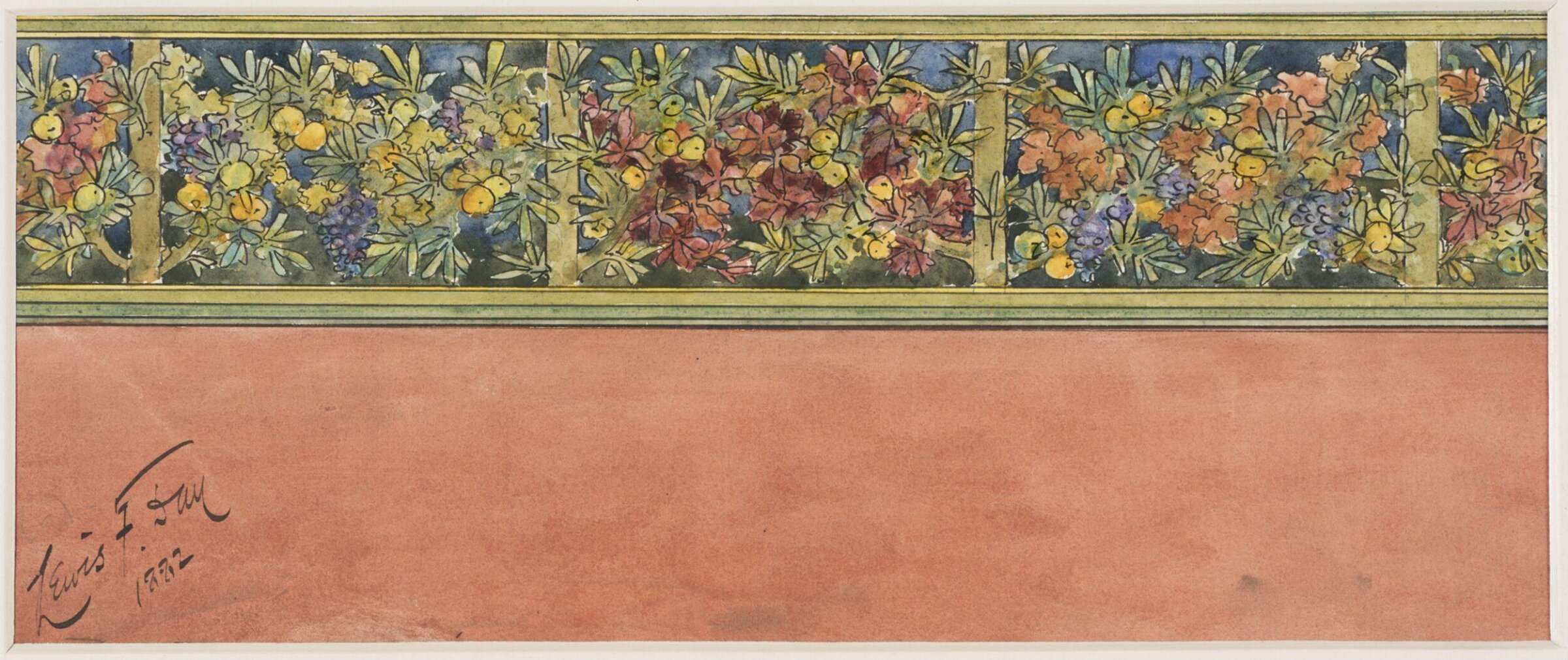 Drawing, Lewis Foreman Day, 1882