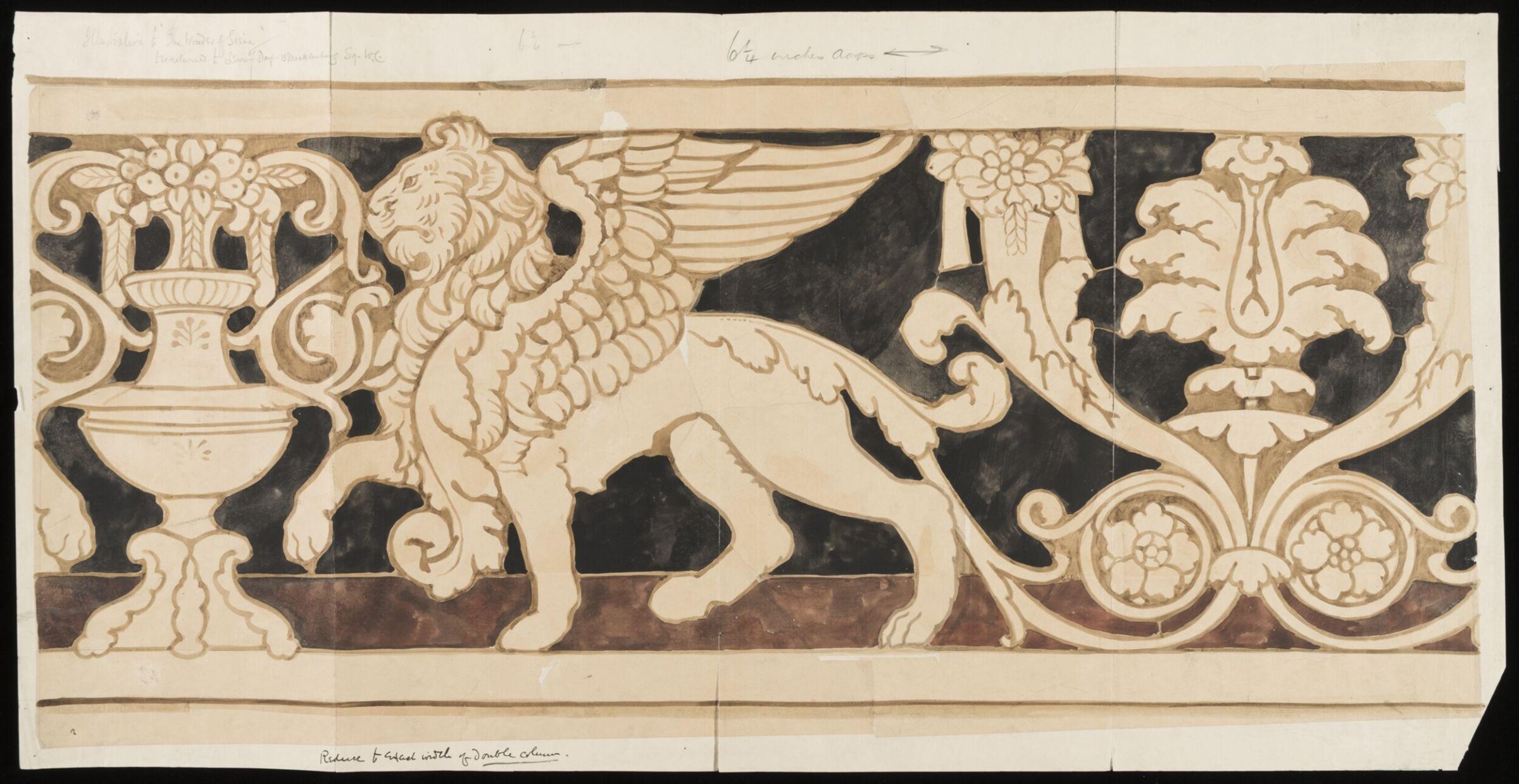 Drawing, Lewis Foreman Day, late 19th century
