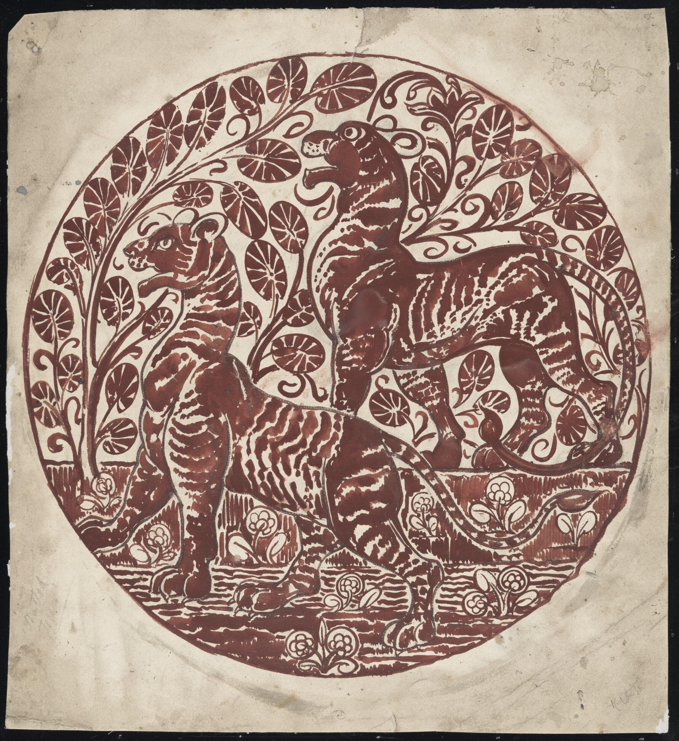 Startled Tigers