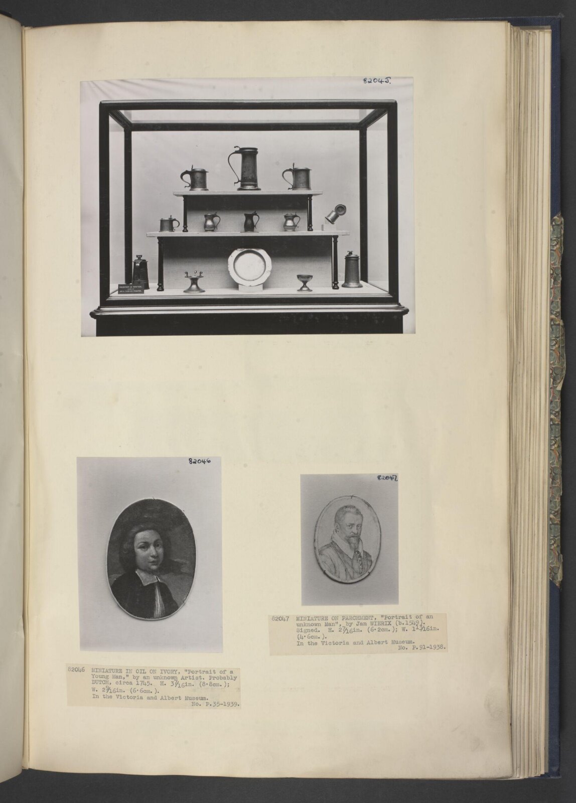 Portrait miniature, ca. 1745
