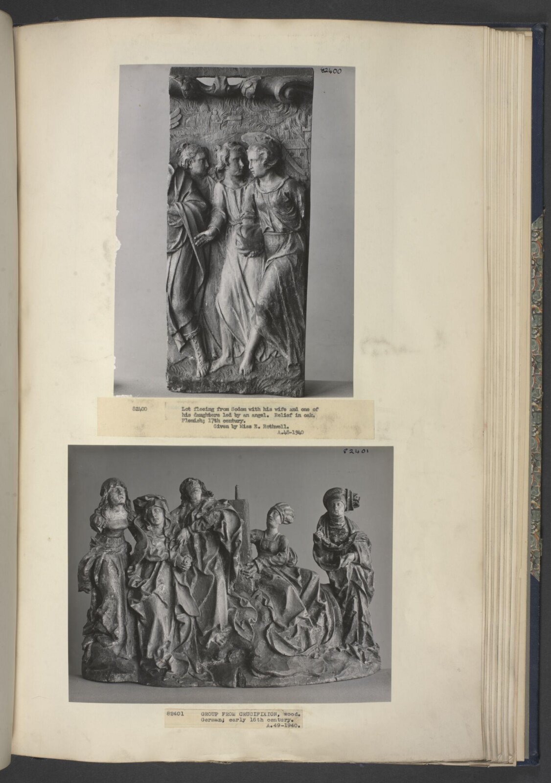 Group from the Crucifixion, about 1520