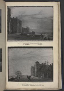 Windsor Castle: the North Terrace, looking west at sunset thumbnail 1