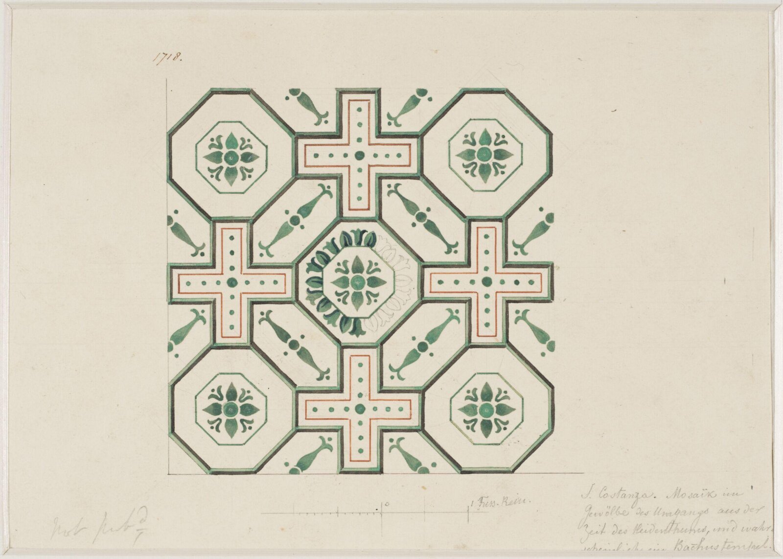 Drawing, Ludwig Wilhelm Heinrich Gruner, c. mid 19th century