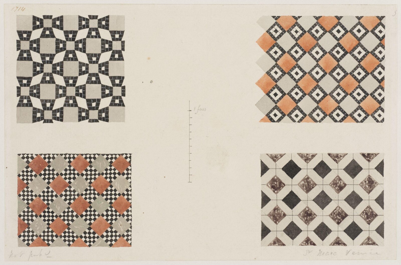 Drawing, Ludwig Wilhelm Heinrich Gruner, c. mid 19th century