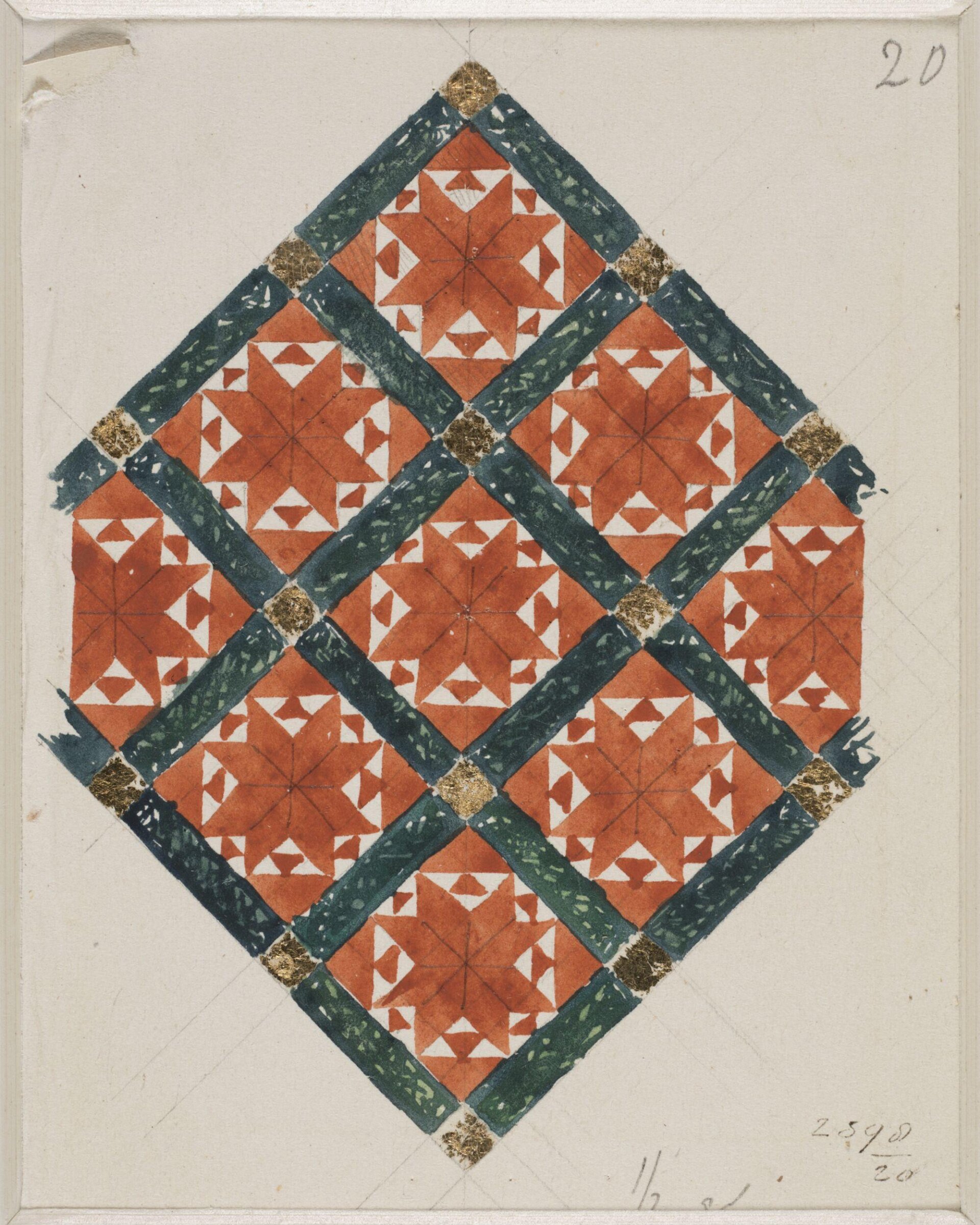 Drawing, Ludwig Gruner