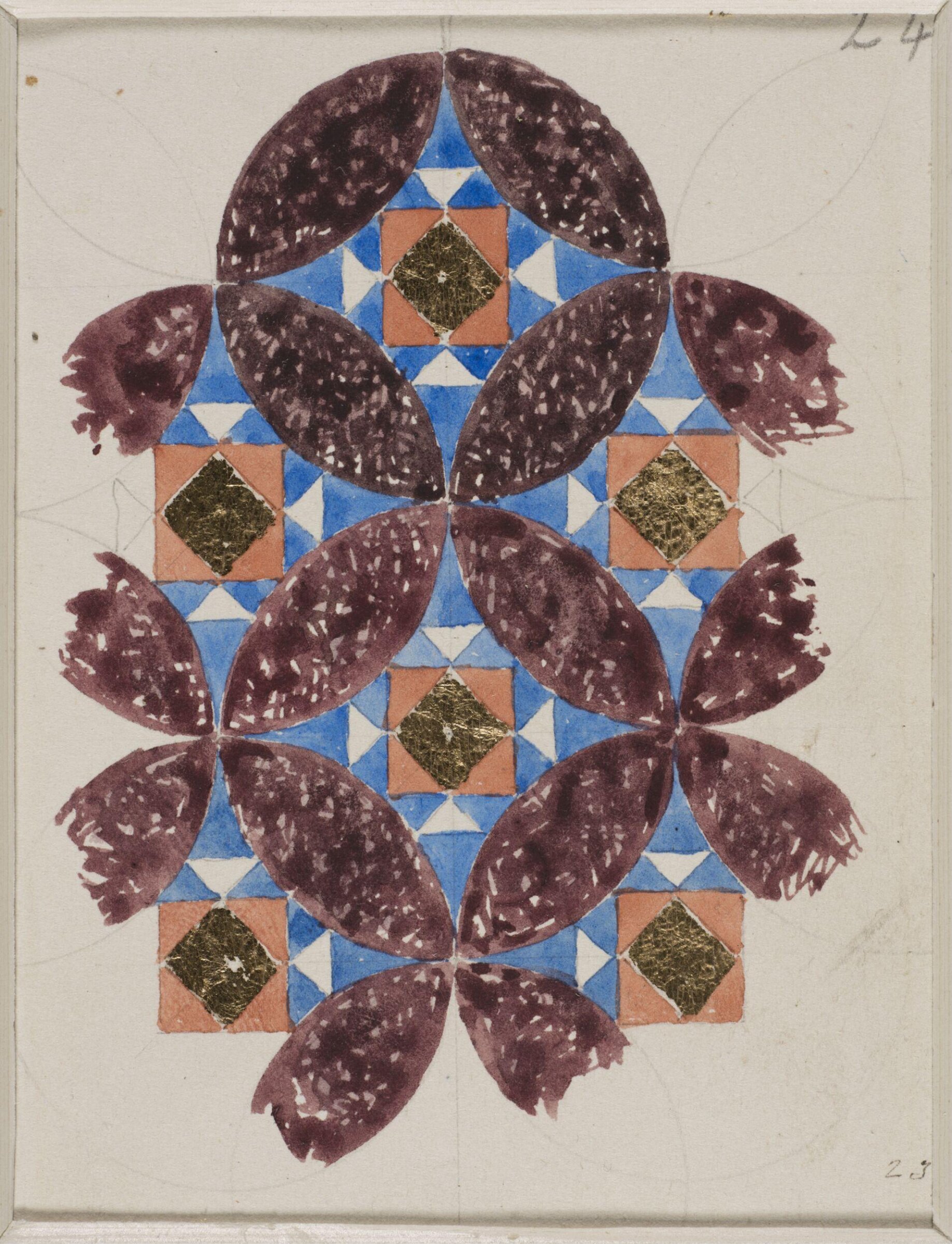 Drawing, Ludwig Gruner