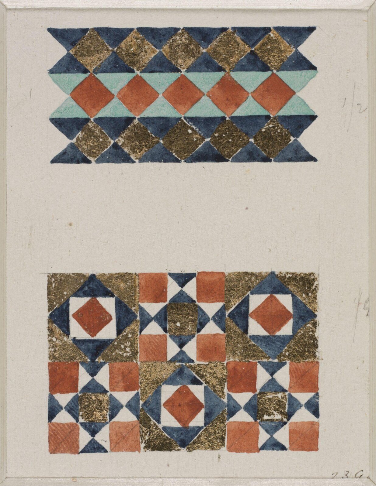 Drawing, Ludwig Gruner