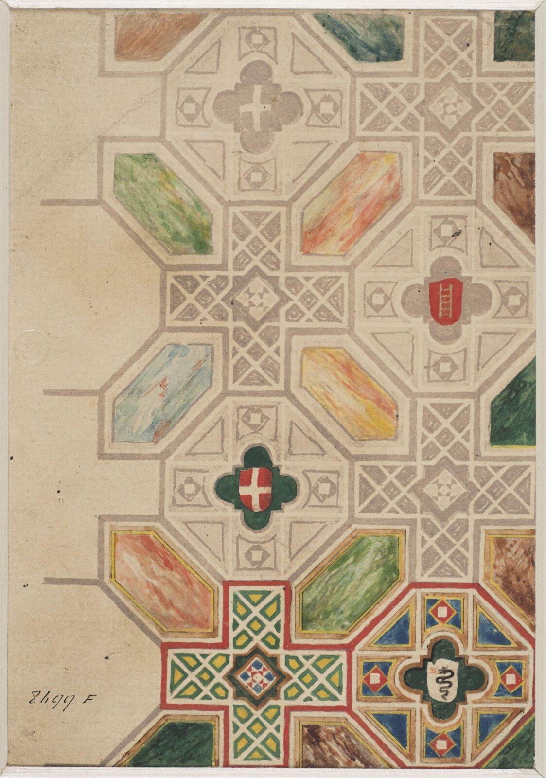 Drawing, Ludwig Wilhelm Heinrich Gruner, c. 1821-1882