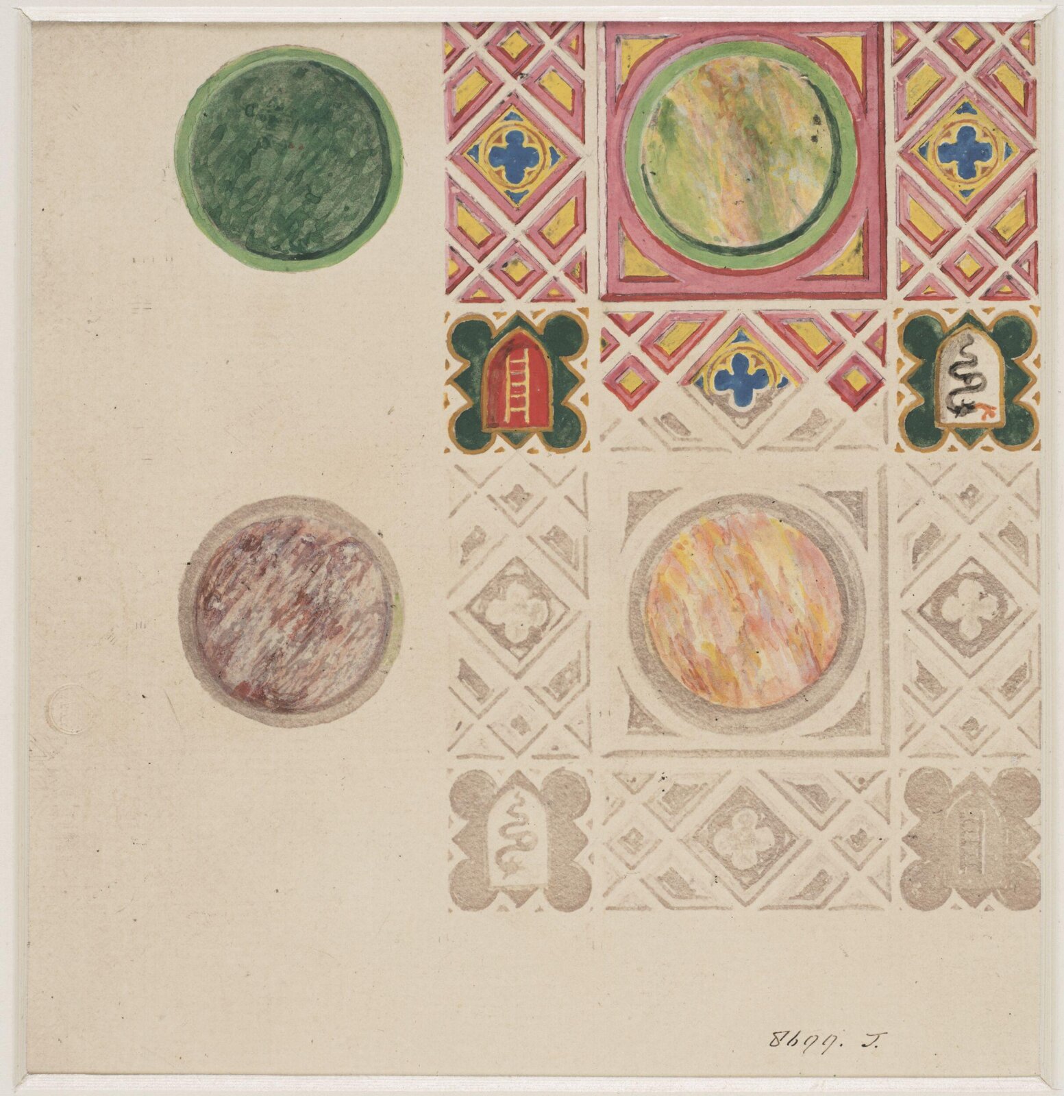 Drawing, Ludwig Wilhelm Heinrich Gruner, c. 1821-1882