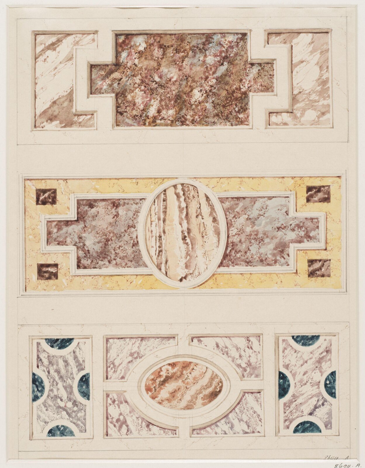 Drawing, Ludwig Wilhelm Heinrich Gruner, c. 1821-1882
