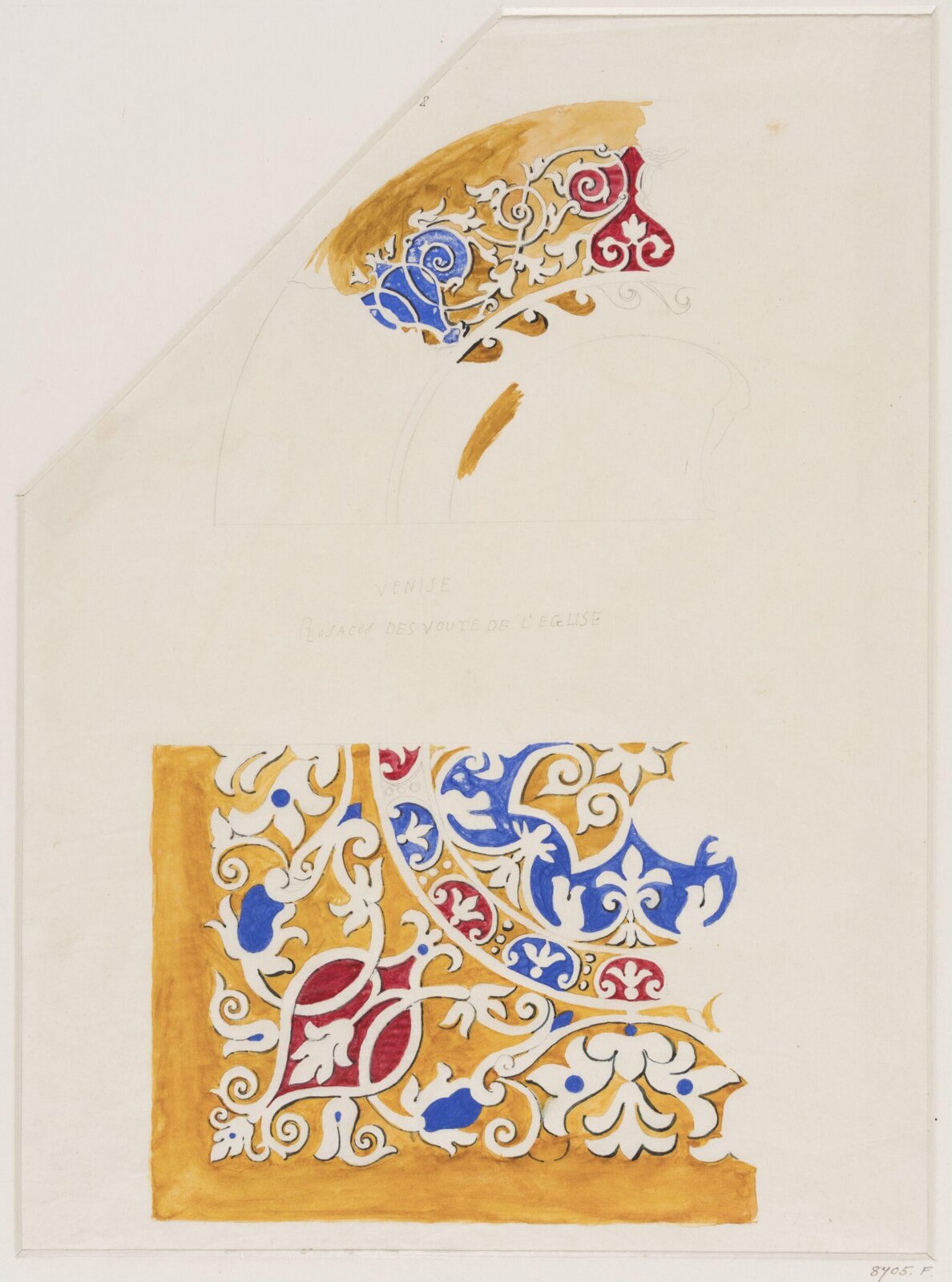 Drawing, Ludwig Wilhelm Heinrich Gruner, c. 1821-1882