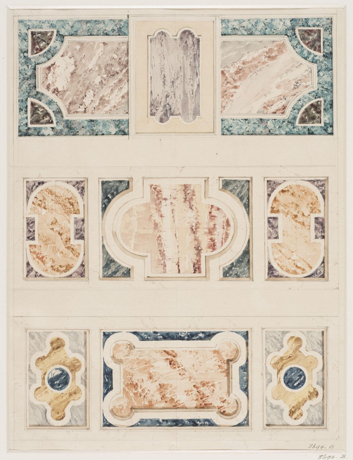 Drawing, Ludwig Wilhelm Heinrich Gruner, c. 1821-1882