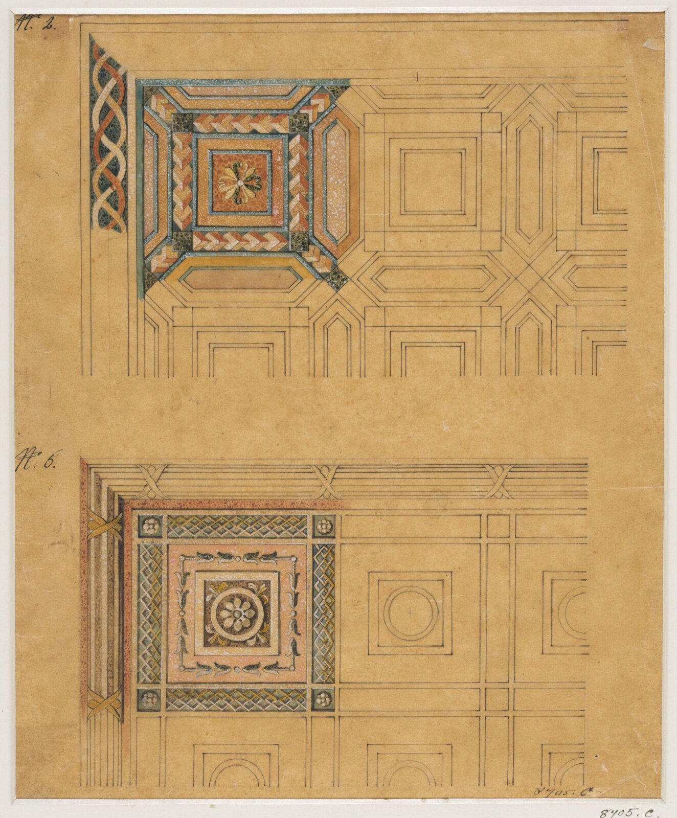 Drawing, Ludwig Wilhelm Heinrich Gruner, c. 1821-1882