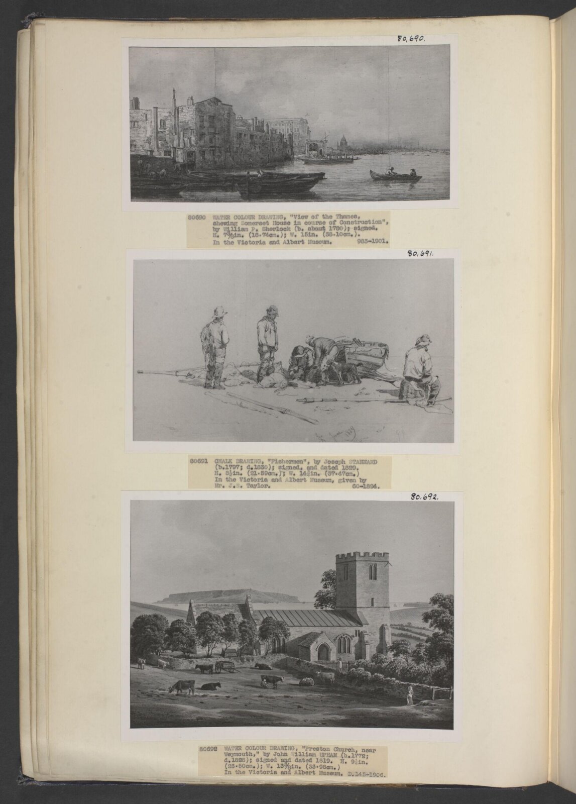 Fishermen, Joseph Stannard, 1829