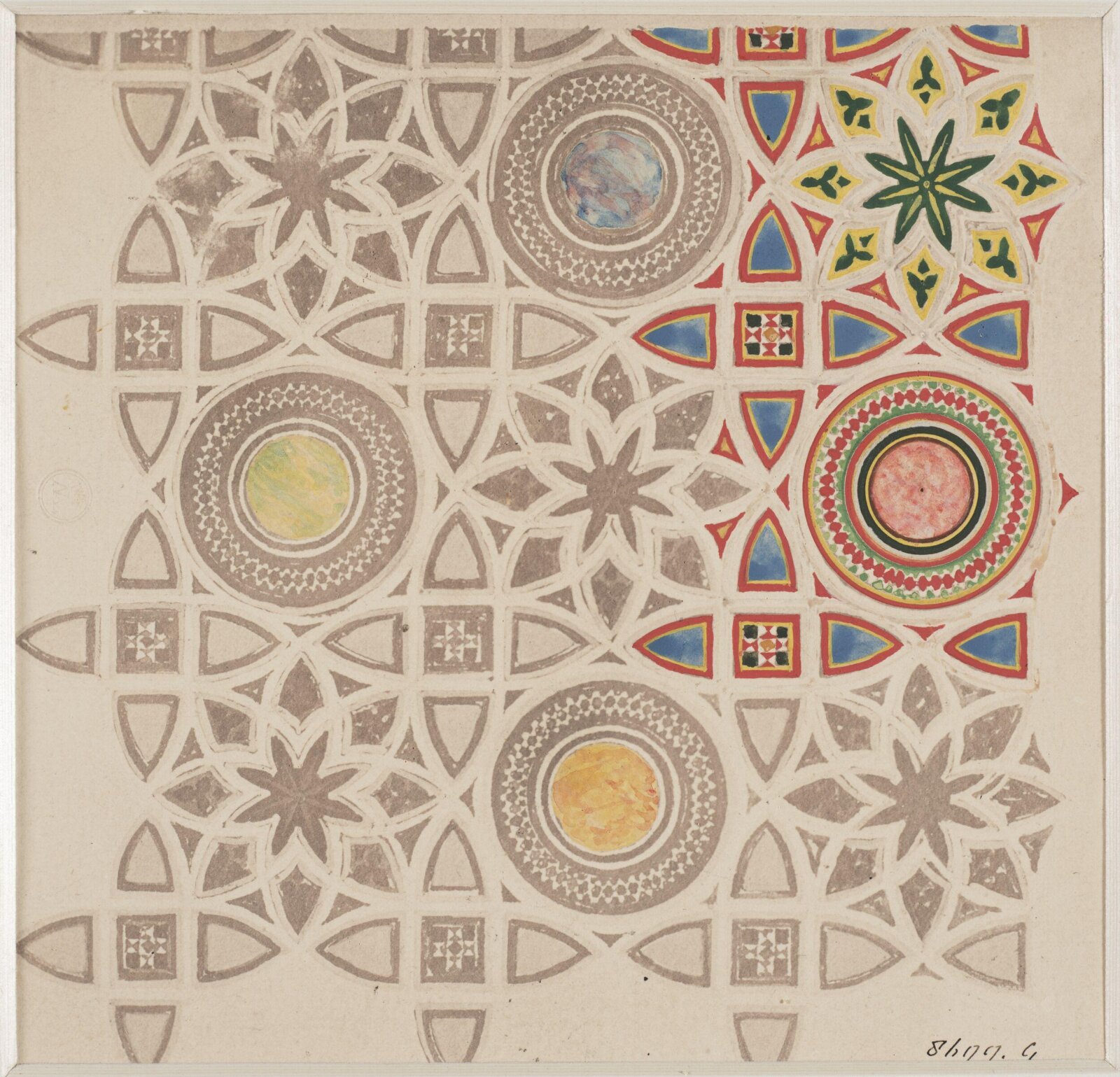 Drawing, Ludwig Wilhelm Heinrich Gruner, c. 1821-1882