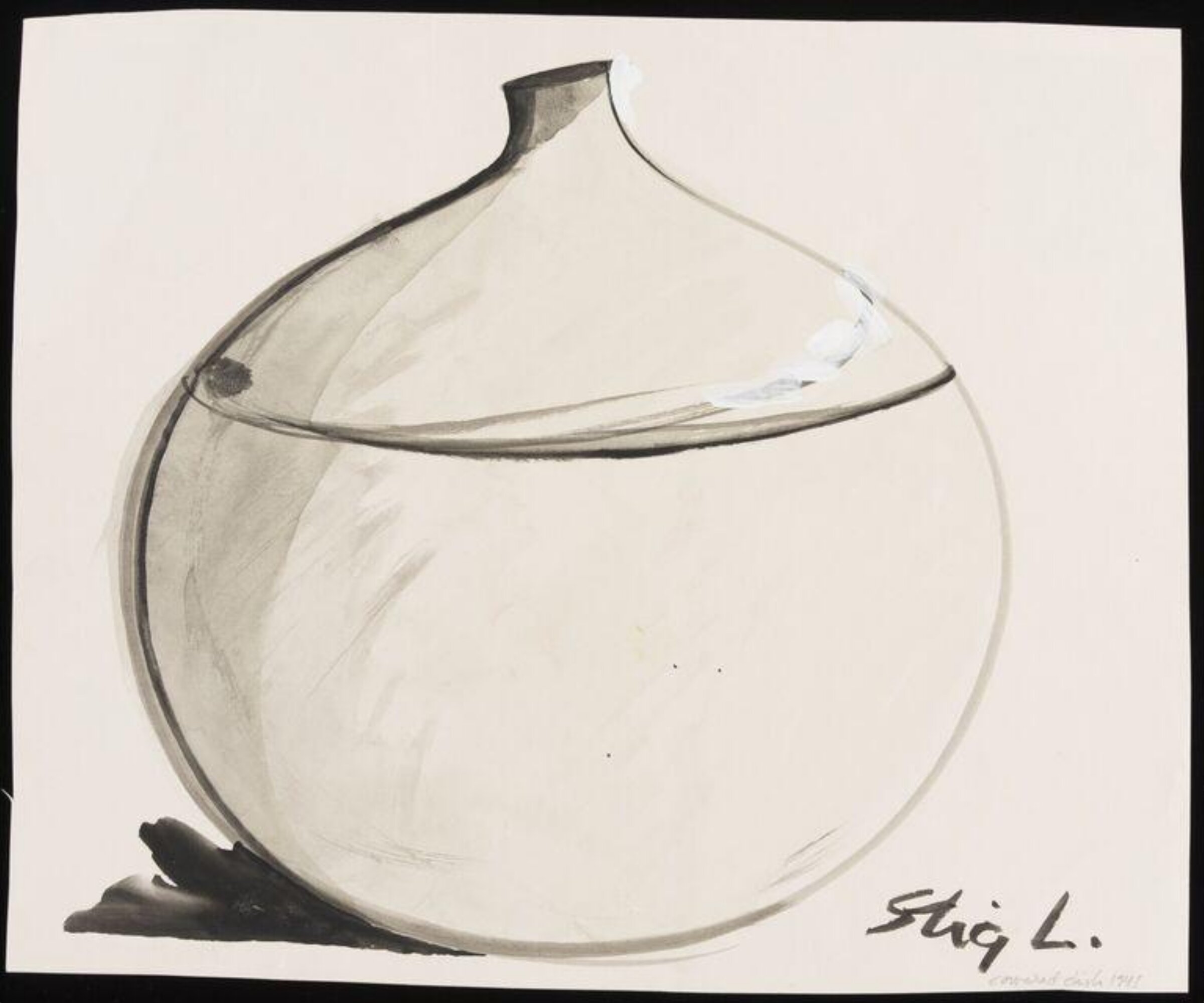 Drawing, Stig Lindberg, c. 1945