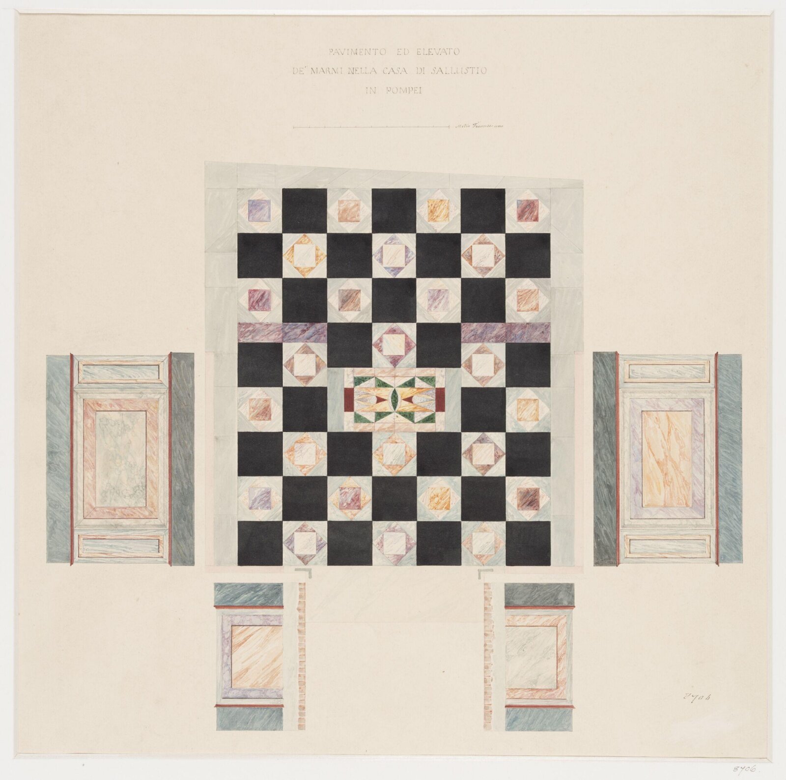 Drawing, Ludwig Wilhelm Heinrich Gruner, c. 1821-1882
