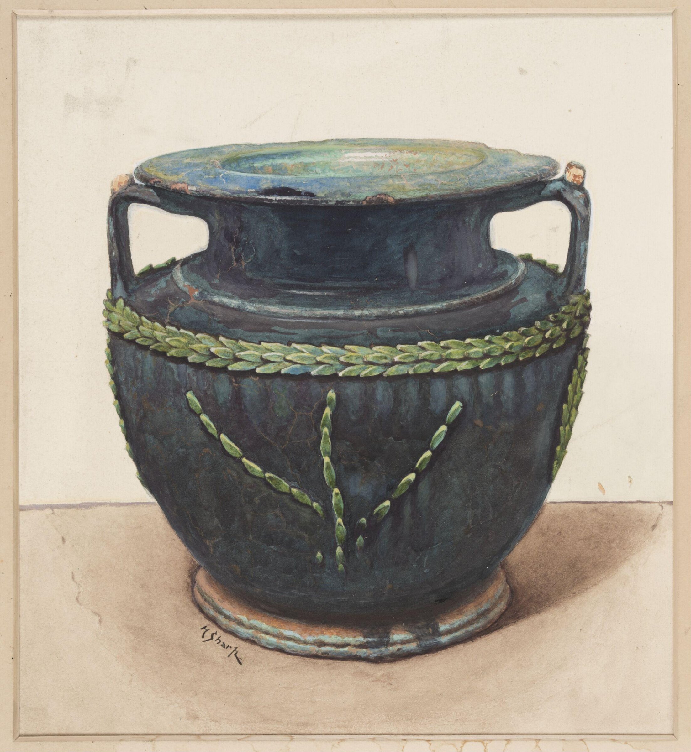 Watercolour, Herbert Sharp, c. 1898