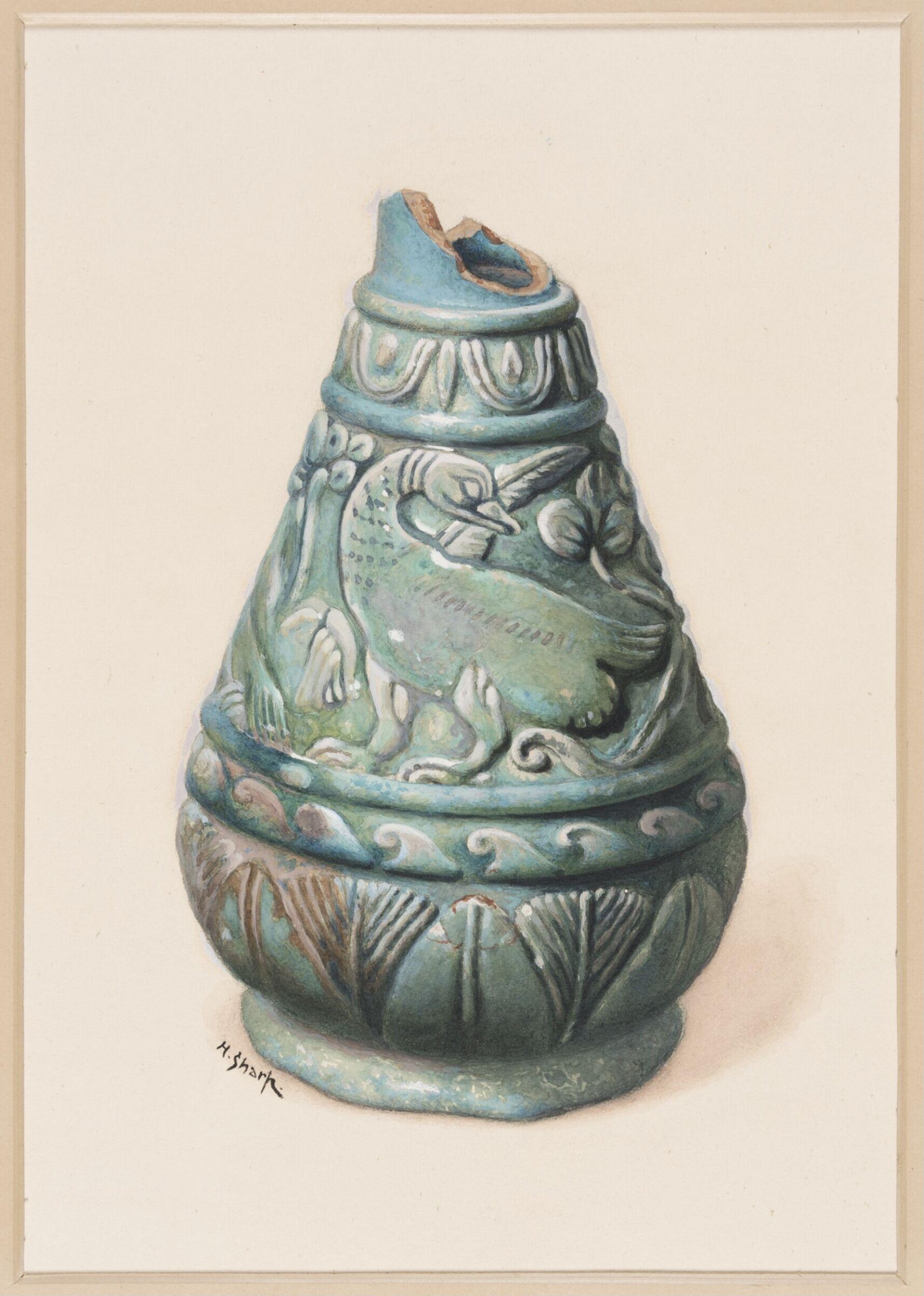 Watercolour, Herbert Sharp, c. 1898