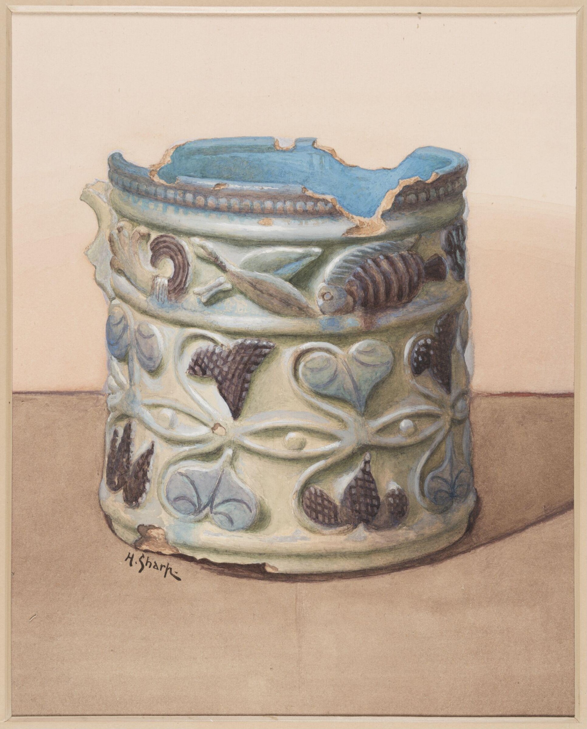 Watercolour, Herbert Sharp, c. 1898