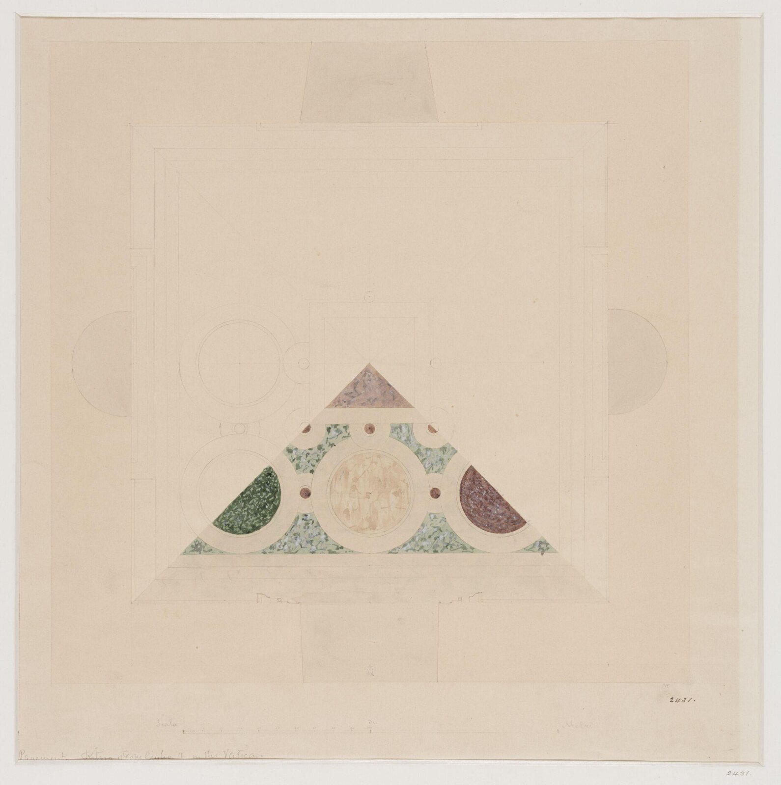 Drawing, Ludwig Wilhelm Heinrich Gruner, c. mid 19th century