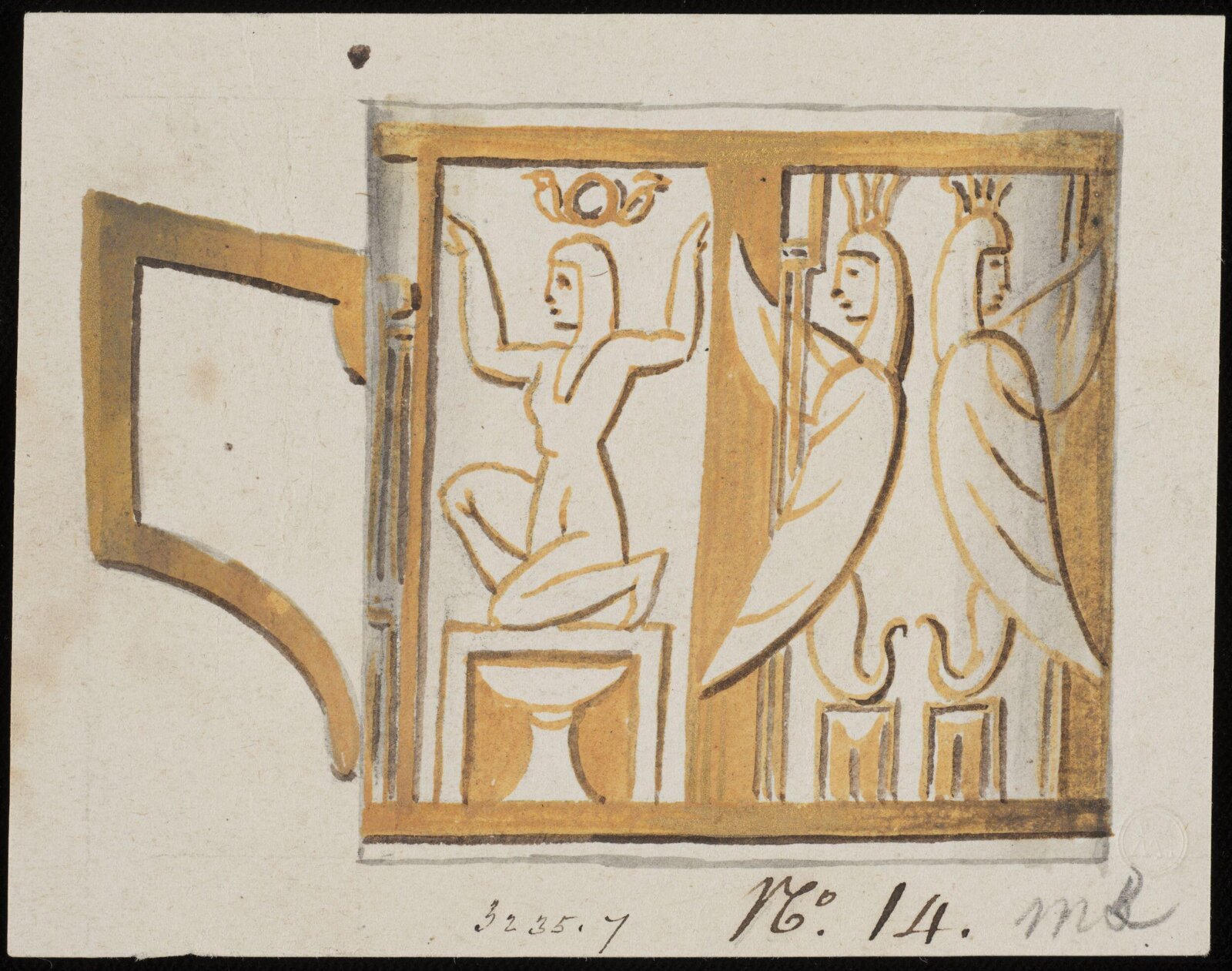 Drawing, Dagoty, ca.1810