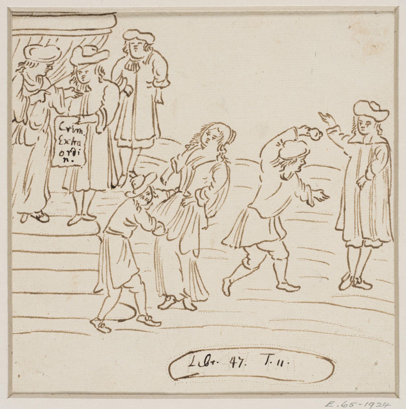 Drawing, early 18th century
